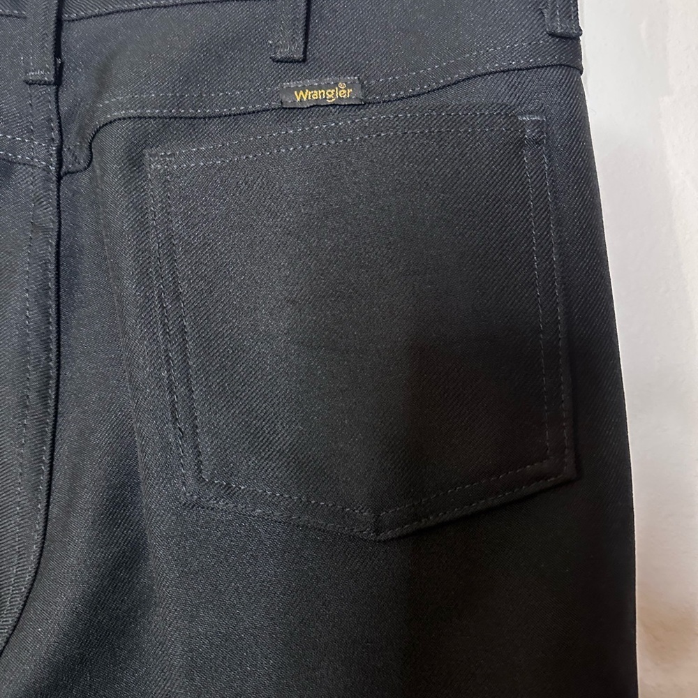 Wrangler Men's Black Dress Pants - Picture 5 of 5